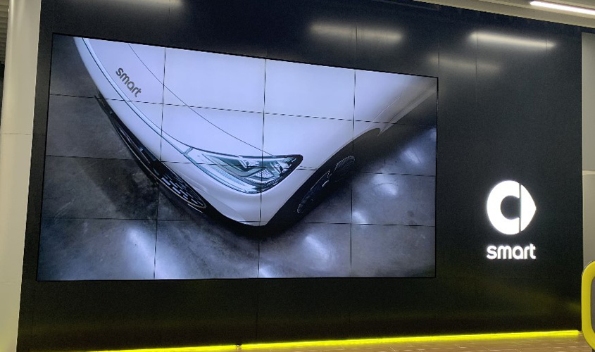 深圳SMART汽车4S店展厅